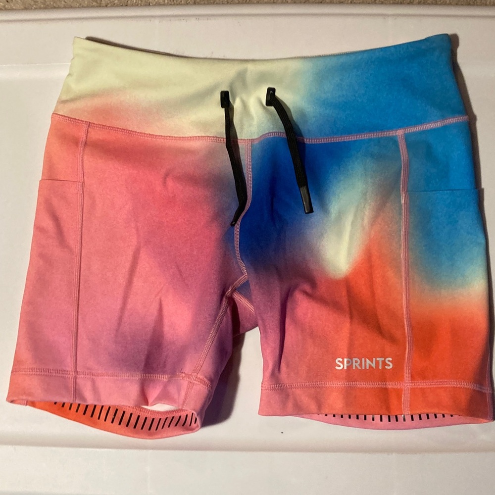 Sprints Multicolor Compression Shorts